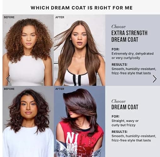 COLOR WOW Dream Coat Anti-Humidity Spray – Anti-Frizz with Built-in Heat Protection Spray for Hair, Award-Winning Spray for Hair Gloss, Frizz Control & Hair Shine thumbnail 9
