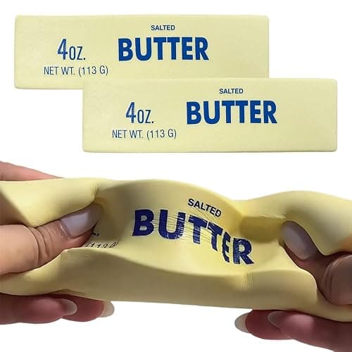 Butter Squishy, 2026 New 5.51x1.57inch Slow Rising Sensory Relaxation Tool, Premium Stress Relief Ball for Anxiety Relief, Party Favors & Office Daily Use (2 Pack) - Image 1