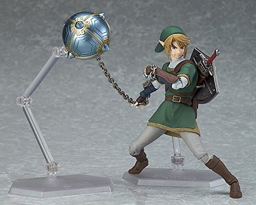 Good Smile The Legend of Zelda Twilight Princess Link (Deluxe Version) Figma Action Figure, 180 months to 1188 months thumbnail 9