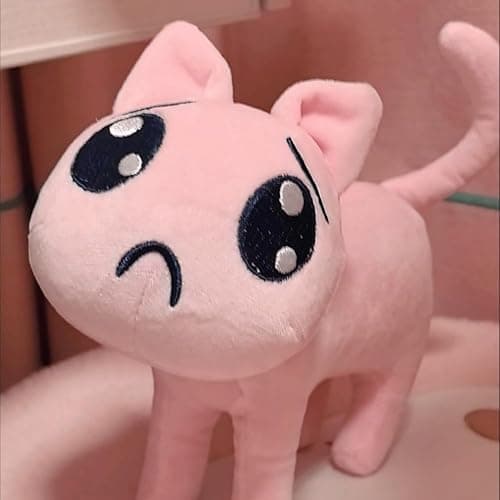 YLEAFUN KAngel Plush AME-chan Stuffed Figures Neetcat Anime Soft Figure Pillow Cushions Sofa Home Decoration Gifts for Fans 20CM thumbnail 2