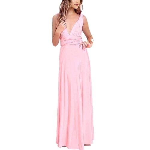 Women Transformer Multi Way Bandage Dress Convertible Bridesmaid Gown thumbnail 2