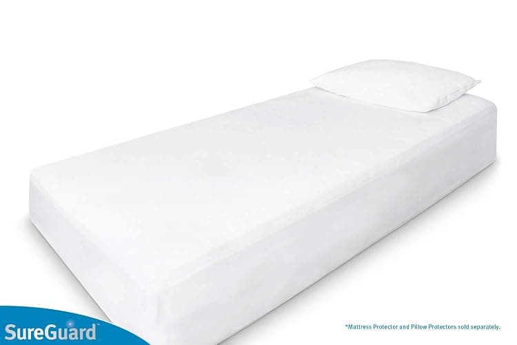 SureGuard Twin Extra Long (XL) Mattress Protector - 100% Waterproof, Hypoallergenic - Premium Fitted Cotton Terry Cover thumbnail 5