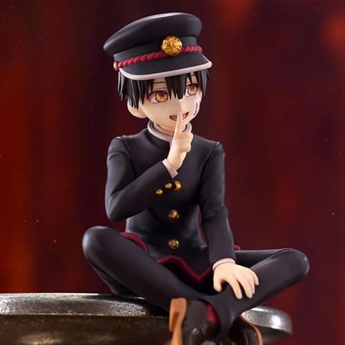 QAHEART Anime Yugi Amane Figure Hanako Kun Action Figure Statue Yugi Amane/Hanako-Kun Sitting Figurine Collectibles 5.12in thumbnail 5