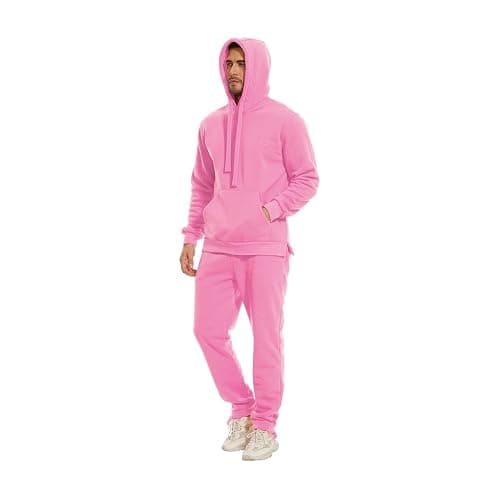 Eylhot Men's Tracksuits Sweatsuits for Men Athletic Track Sweat Suits 2 Piece Set Full Zip Sports Jogging Suits Outfits thumbnail 4