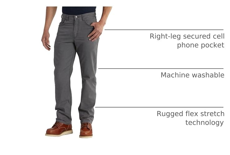 Carhartt mens Relaxed Straight Rigby Pant thumbnail 4
