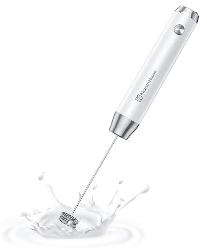 Maestri House Rechargeable Milk Frother, LunaFro NS Handheld Electric Foam Maker Waterproof Detachable Stainless Steel Whisk Drink Mixer Foamer for Lattes, Cappuccino, No Stand - Image 1