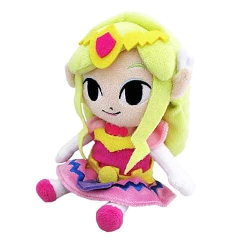 Little Buddy Legend of Zelda Wind Waker Princess Zelda 8" Plush , Pink - Image 1
