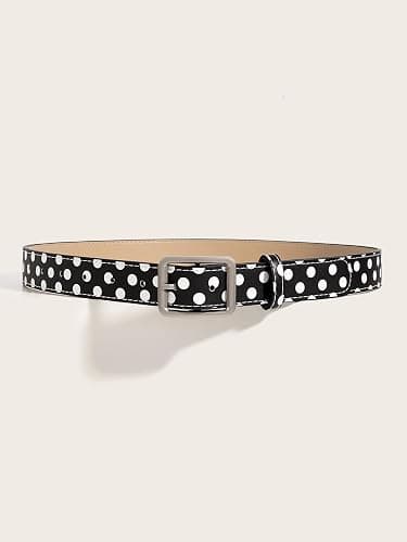 HOHOPEACH Y2k Cute Belts Polka Dot Belt Women 90s Vintage Grunge Emo Accessories Kawaii Streetwear 2000s thumbnail 5