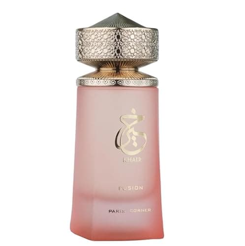 Paris Corner | Khair Fusion Lychee Perfume 3.4 Fl Oz | A Lychee Perfume Blending Fruity Notes of Lychee, Blackcurrant, and Red Apple with Floral Elegance for an Enchanting Aroma - Image 1
