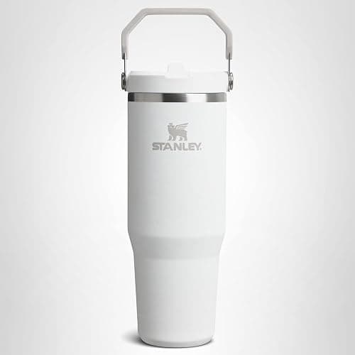 STANLEY IceFlow 2.0 Flip Straw Tumbler with Handle 30 oz | Twist On Lid and Flip Up Straw | Leak Resistant Water Bottle | Insulated Stainless Steel | BPA-Free | Frost thumbnail 10