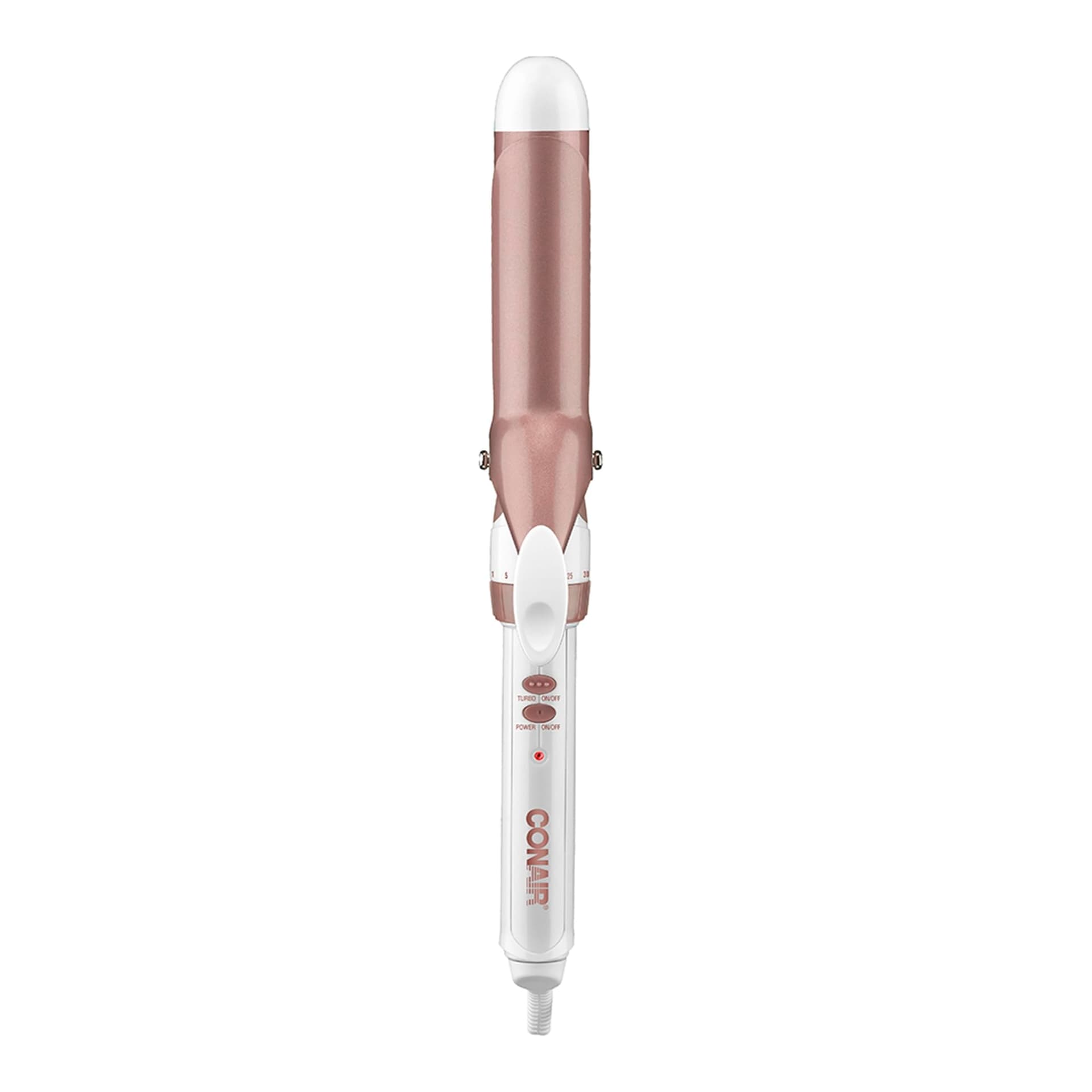 Conair Tenaza con tecnologia de doble ceramica con barril de 1 1/4" cd702gnes Blanco/Rose Gold, 0.38 kilograms, 1 unidad thumbnail 5