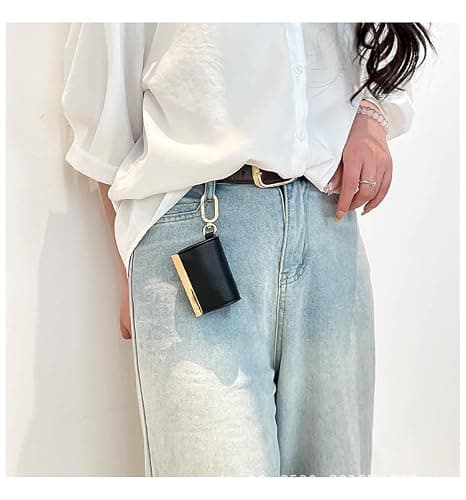 Novum Caelum Foldable Tote Bag Keychain - Large Capacity Portable Shopping Bag Keyring - Reusable Groceries Bag for Daily Use thumbnail 6