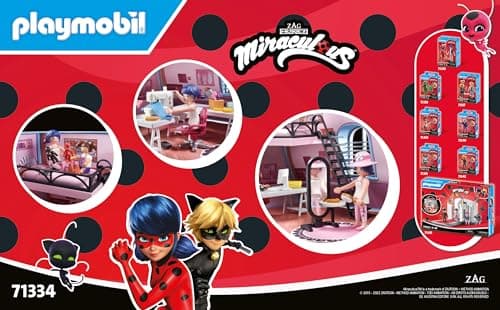 Playmobil Miraculous: Marinette's Loft thumbnail 8