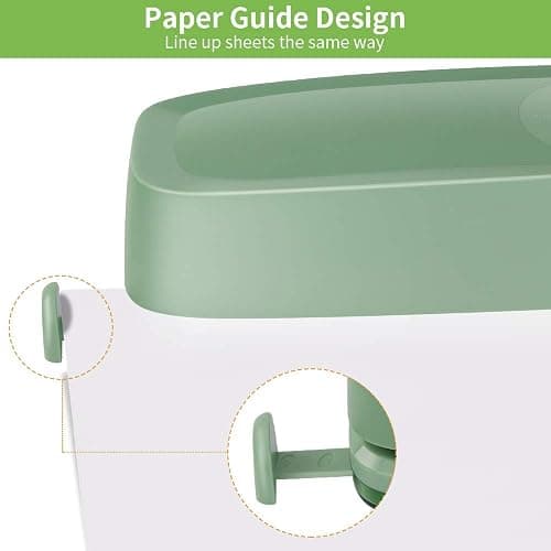 AFMAT Electric 3 Hole Punch, 20-Sheet 3 Hole Puncher for Binder, Effortless Punching, 9/32" Hole Diameter, Paper Hole Puncher 3 Hole Heavy Duty, for Office/School/Studio, AC or Battery Operated, HP10 thumbnail 6