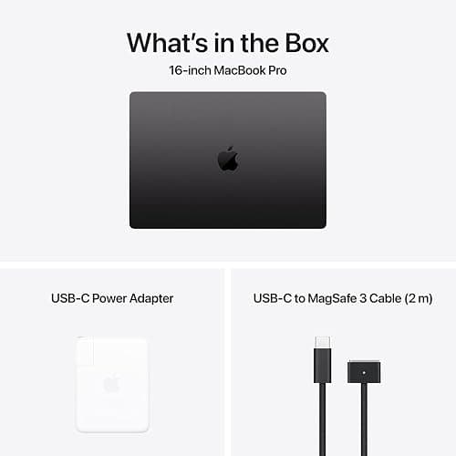Apple MacBook Pro 16.2" with M4 Max Chip, Late 2024 - Space Black, 16-Core / 40-Core, Nano-Texture Display, 64GB, 2TB SSD thumbnail 6