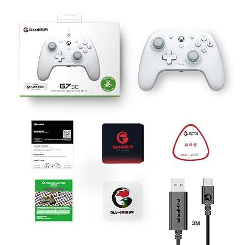 GameSir G7 SE Wired Controller for Xbox Series X|S, Xbox One & Windows 10/11, Plug and Play Gaming Gamepad with Hall Effect Joysticks/Hall Trigger, 3.5mm Audio Jack thumbnail 7