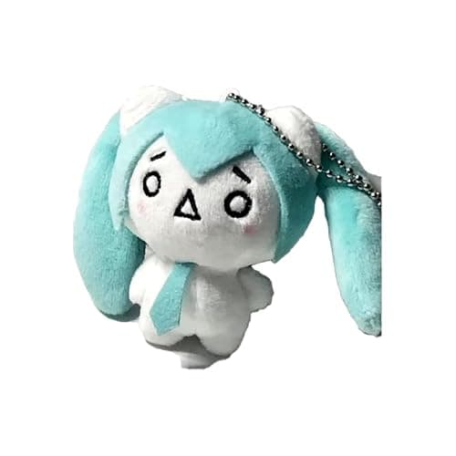Green Hair Anime Girl Plush Backpack Charm thumbnail 2