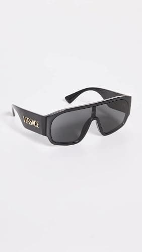 Versace Woman Sunglasses Black Frame, Dark Grey Lenses, 0MM thumbnail 2