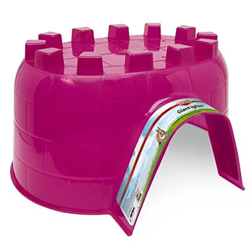 Kaytee Igloo Habitat Hideout For Pet Rabbits, Ferrets, Guinea Pigs, and Other Small Animals, Giant - Image 1