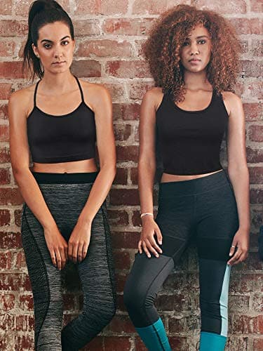 Boao 4 Pieces Crop Tops for Women, Basic Workout Tops Spaghetti Strap Tank Tops Sleeveless Racerback Cami for Sports Gym thumbnail 3