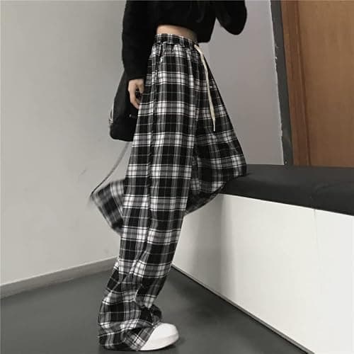 Harajuku Fashion Plaid Pants Checkered Alt Emo Scene Pants Cargo Pants Y2k Baggy Grunge Clothes Goth Hiphop Streetwear thumbnail 2