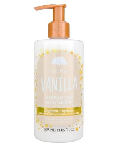 Tree Hut Hydraglow Vanilla Body Serum & Lotion, 11 Fl Oz | Body Serum, Brighten & Hydrate, with Hyaluronic Acid, Lightweight, Non-Greasy Formula, Vitamin C & Niaciamide, 11 Oz - Image 1