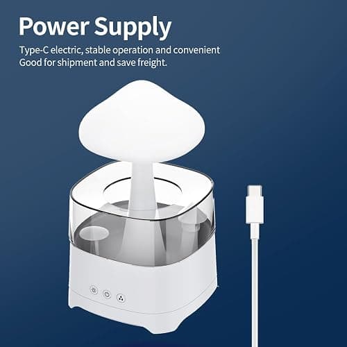 Cloud Humidifier Rain Water Drip Diffuser thumbnail 8
