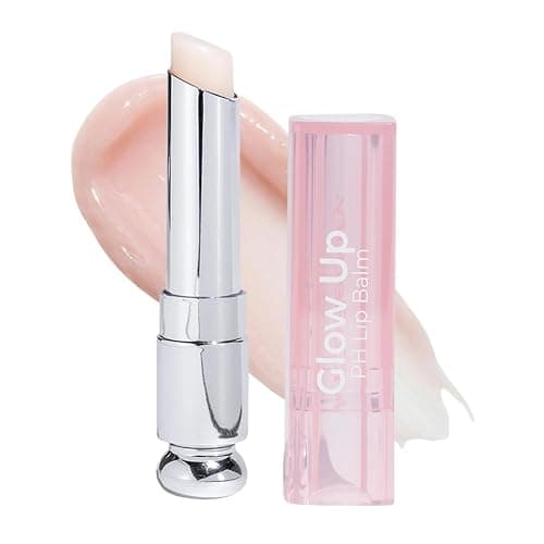 MCoBeauty Glow Up pH Lip Balm - Color Changing Tinted Lip Care with Sheer Pink Tint - Hydrating Moisturizing Balm for Dry Lips - Glossy Buildable Finish, Vegan Cruelty Free Lip Treatment - 3g - Image 1