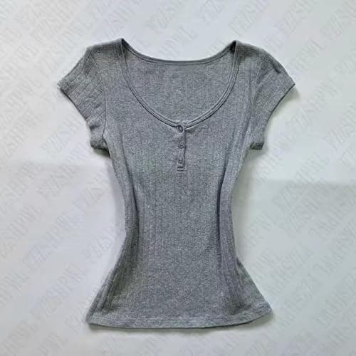 Grunge Emo Goth Shirts Y2k Lace Bow Coquette Babydoll Tops Women Vintage Graphic Tee 2000s Summer Crop Tops thumbnail 6
