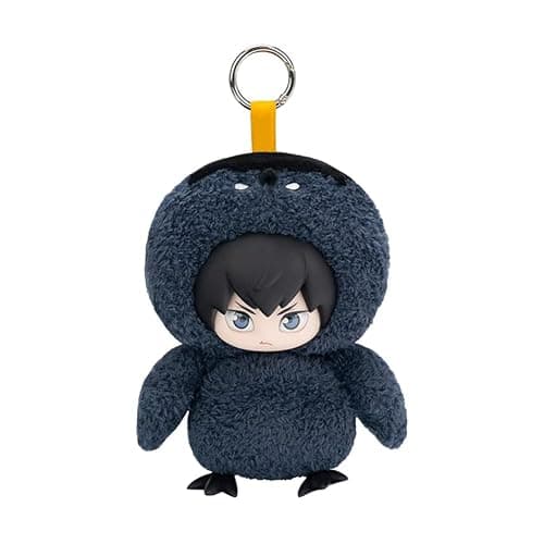HBGIAY Kuroo Tetsurou Soft Figure Cute Animal Styling Tobio Kageyama Stuffed Figure Anime Kozume Kenma Pendant Bag Charm 15cm - Image 1