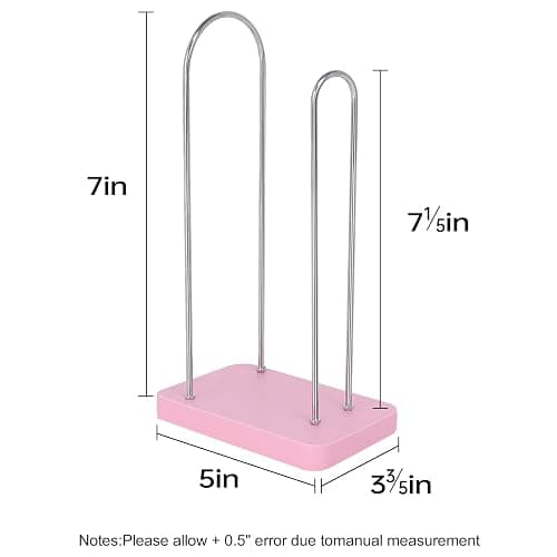 2-Tier Hair Tie Organizers(Pink) thumbnail 2