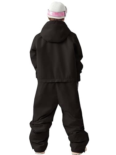 WOWULOVELY One Piece Snow Suit for Kids Toddler Girls and Boys Snowsuit Waterproof Insulated Jumpsuit Coveralls Snowboard thumbnail 6