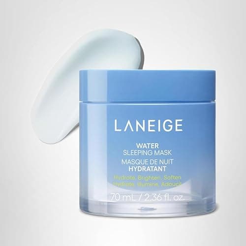 LANEIGE Water Sleeping Mask: Hydrating Korean Overnight Mask with Squalane & Probiotic-Derived Complex, for Bright, Glowing Skin & Barrier Support thumbnail 7