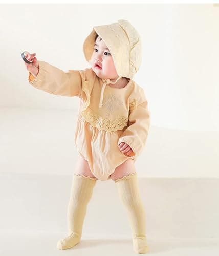 Apone Fatu Baby Knee High Socks Newborn Infants Toddlers Cotton Uniform Stockings Warm Cotton Boys Girls Stockings thumbnail 5