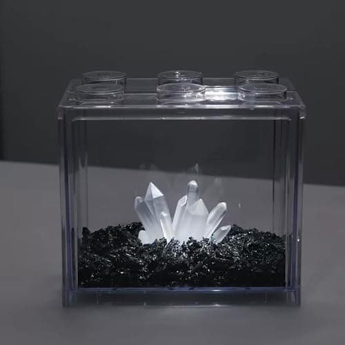 josaner-zz Small Fish Tank Decor Artificial Crystals Aquarium Betta Fish Tank Decorations Mini Crystal Ornaments Resin Accessories thumbnail 3