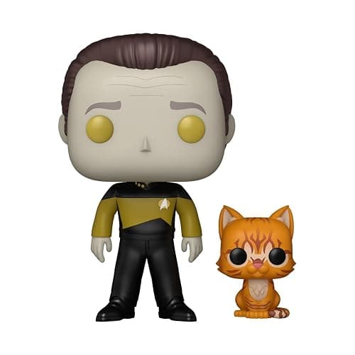 Funko Pop!&Buddy: Star Trek The Next Generation - Data with Spot - Collectable Vinyl Figure - Gift Idea - Official Merchandise - Toys for Kids & Adults - TV Fans thumbnail 2