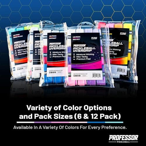 Professor Pickleball P-Tac Overgrip Spectrum - 12 Pack thumbnail 5