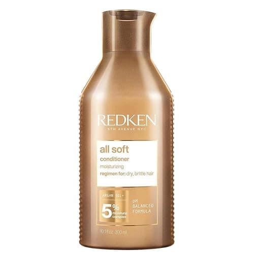 REDKEN Conditioner, For Dry Hair, Argan Oil, Intense Softness and Shine, All Soft - Image 1