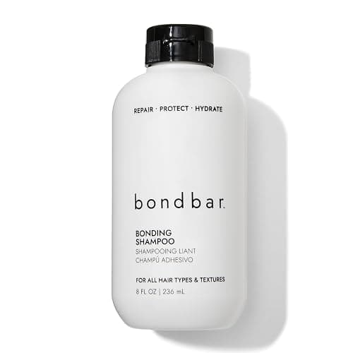 Bondbar Repairing Shampoo, Protects, Strengthens & Hydrates All Hair Types & Textures, Prevents Flyaways & Frizz, Adds Moisture & Shine, Vegan, CrueltyFree, 8 Fl. Oz. - Image 1