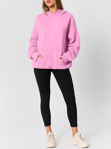 AUTOMET Womens Oversized Hoodies Fleece Trendy Sweatshirts Fall Fashion 2025 Pullover Winter Clothing Outfits thumbnail 6