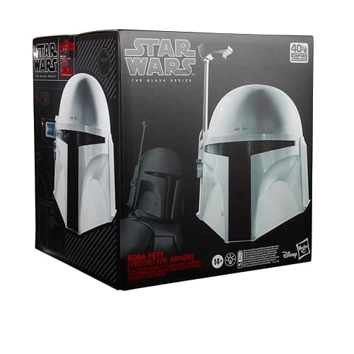 STAR WARS The Black Series Life Size Prop Replica - Boba Fett Prototype Armor Electronic Helmet thumbnail 6