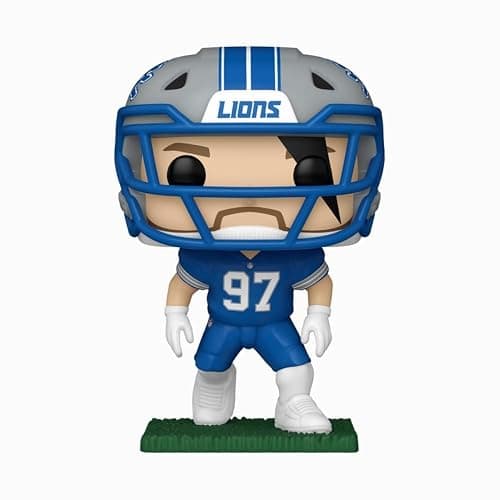 Funko NFL Lions Aidan Hutchinson Pop! thumbnail 2