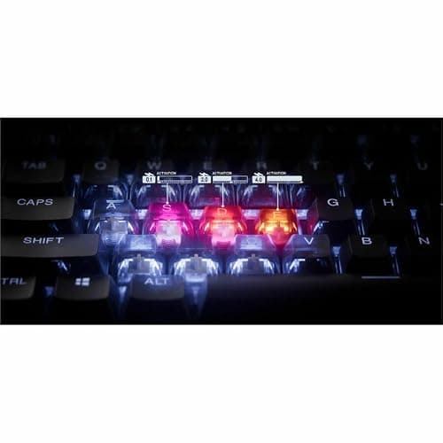 SteelSeries Apex Pro Mini Gen 3 OmniPoint 3.0 HyperMagnetic Switches — Adjustable Actuation — Rapid Trigger — Rapid Tap/SOCD — RGB — PBT Keycaps — USB-C (Renewed) thumbnail 2