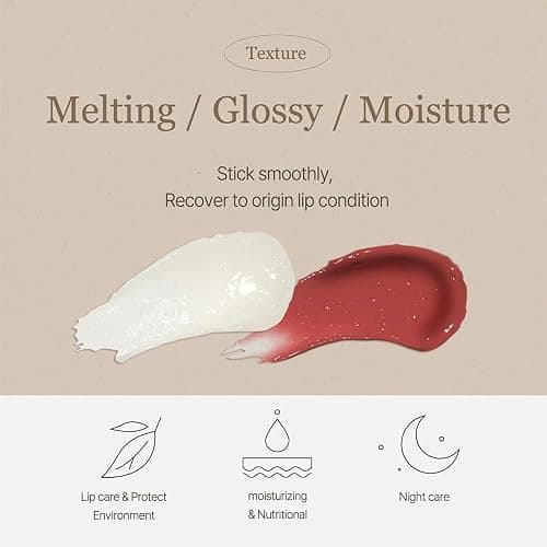 mixsoon Vegan Melting Lip Balm (Dry rose) 0.14 oz / 4.1g thumbnail 5