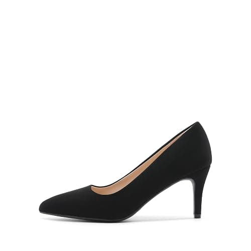 DREAM PAIRS Women's High Stiletto Heels Closed Pointed Toe Dress Pumps Shoes for Wedding Work Office Business, 3 Inches thumbnail 3