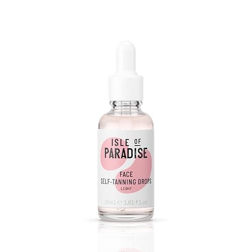 Isle of Paradise Self Tanning Drops - Color Correcting Self Tan Drops for Gradual Glow, Vegan and Cruelty Free, 1.01 Fl Oz - Image 1