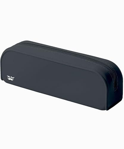 Mr. Pen- Silicone Pencil Case, Black Pencil Pouch, Pencil Case Small, Pencil Pouch Aesthetic thumbnail 9
