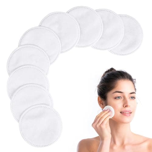 LOPHE Cotton Wool Round Pads, 100 Count Soft & Gentle Cotton Pads Absorbent Cosmetic Pads for Face Nails Makeup Removal & Skincare Manicure thumbnail 8