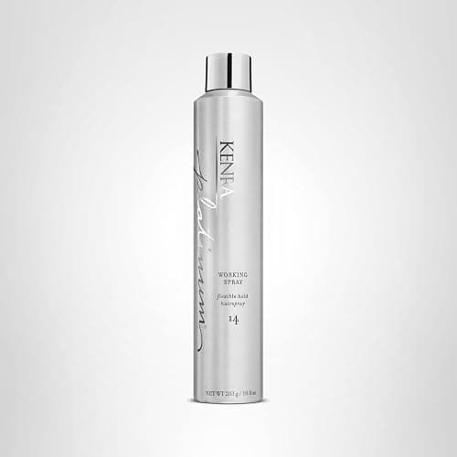 Kenra Professional Platinum Working Spray 14 | Flexible Hold Hairspray | Fast-Drying, Non-Sticky | Creates Volume & Texture | Leaves Hair With Frizz-Free Shine | All Hair Types thumbnail 8