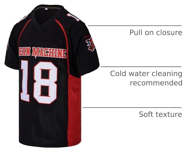 Kekambas Men's #18 Paul Crewe Mean Machine The Longest Yard Movie American Football Jersey Stitched thumbnail 4